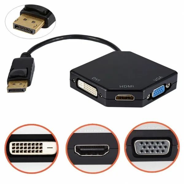 Подключение displayport