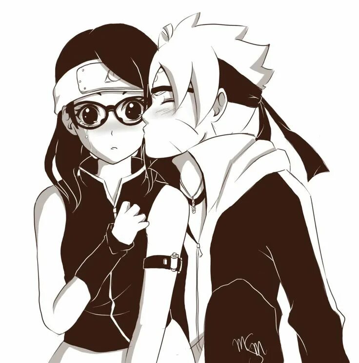 Boruto and sarada