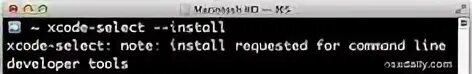Mac command line. Mac command line