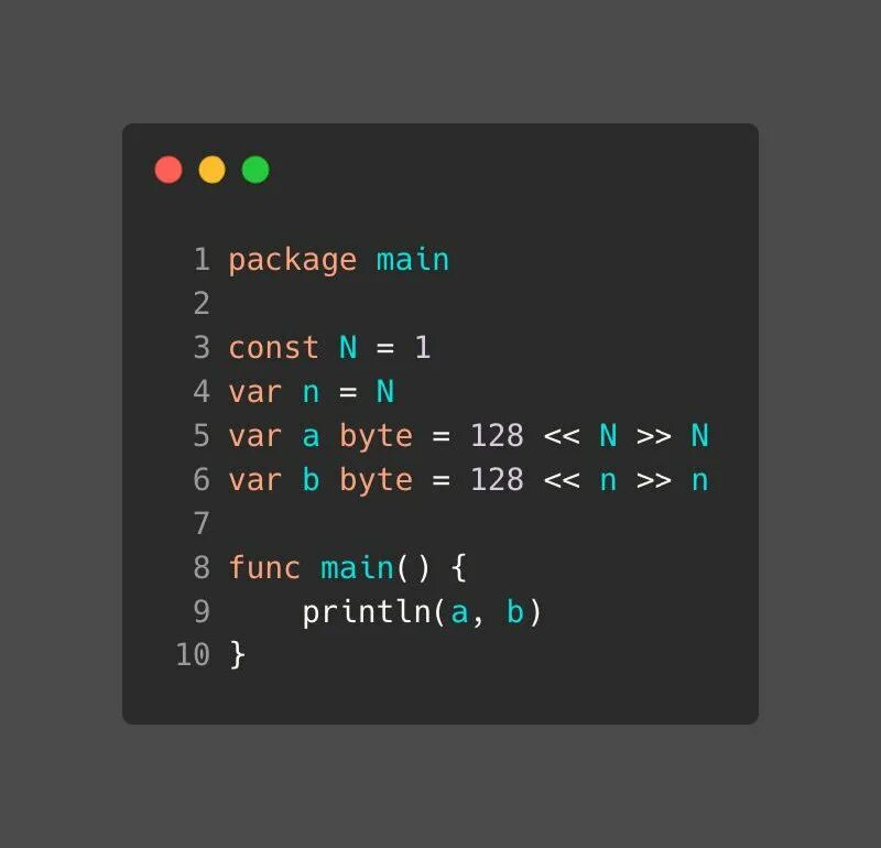 Go test file. Go test file