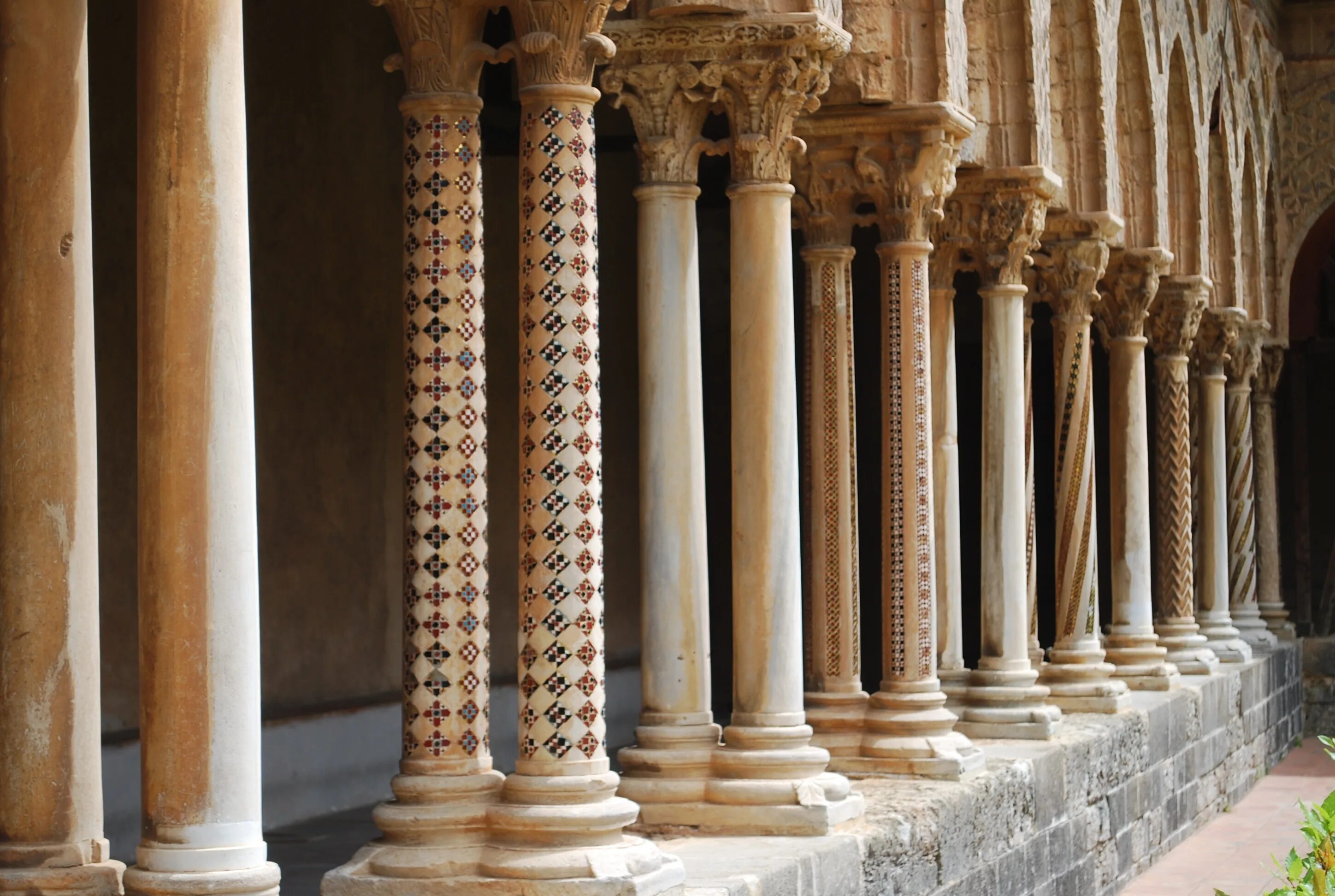 With column second