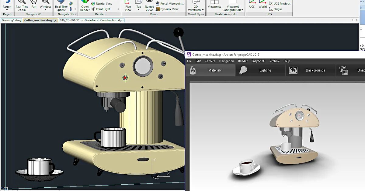Rendering для компаса. Фоны для artisan rendering. progecad. установить artisan rendering. artisan rendering.
