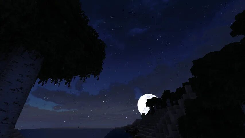 Lunar minecraft. Луна в МАЙНКРАФТЕ. Полнолуние Minecraft. Луна из МАЙНКРАФТА. Майнкрафт ночь.