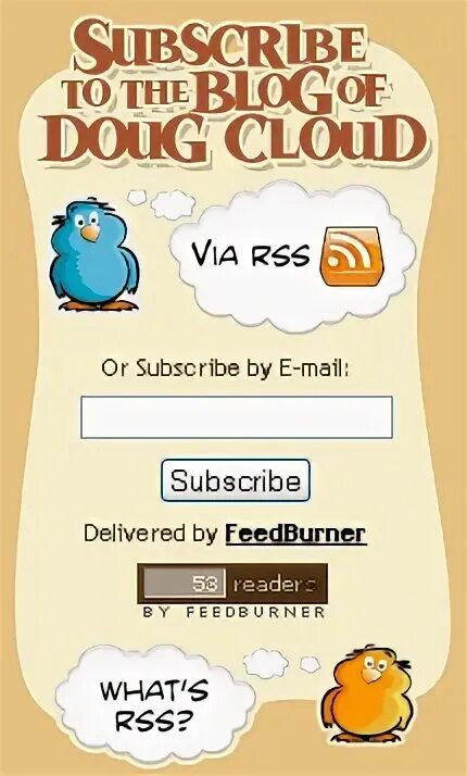 Feed subscriptions. Feed subscriptions