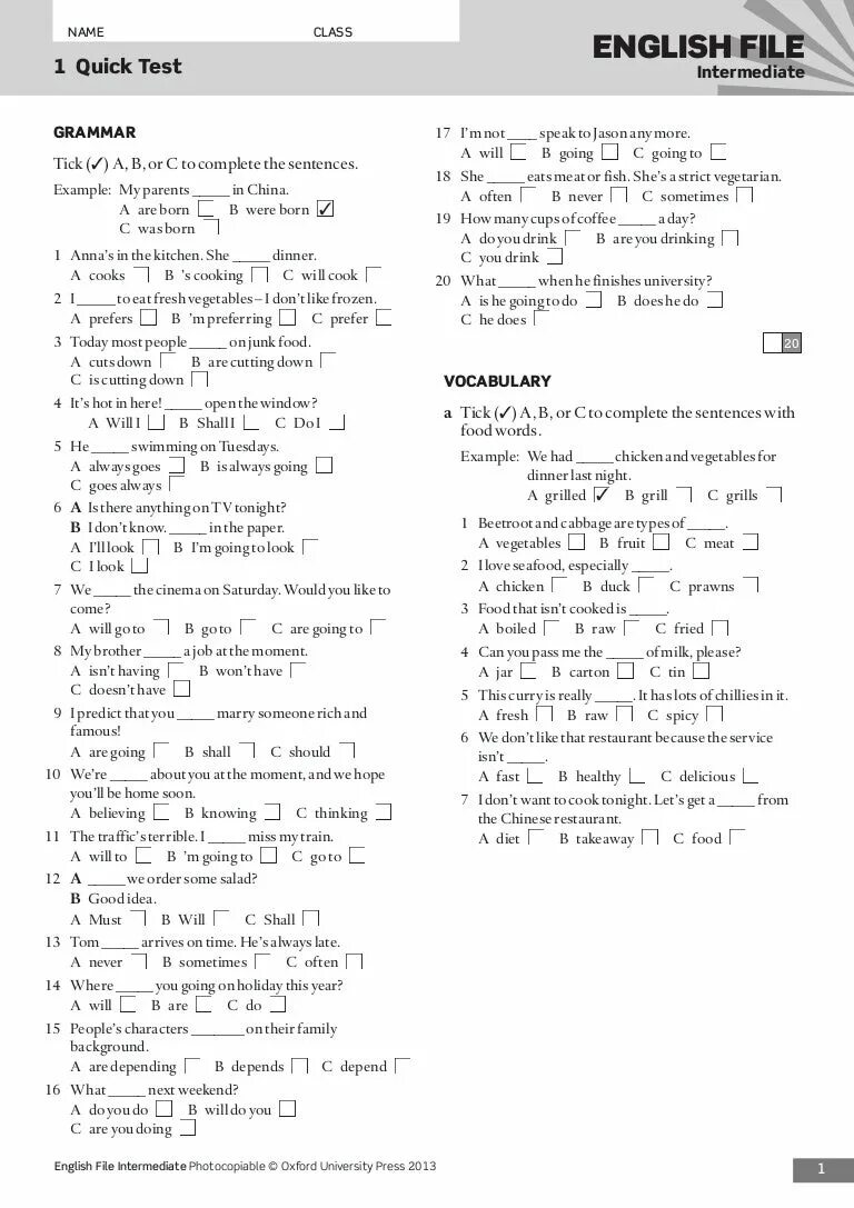 English file intermediate end of course test. English file intermediate 2 quick test ответы. test 1 ответы new english file intermediate. 3 quick test english file pre-intermediate ответы. тест english file intermediate 1.
