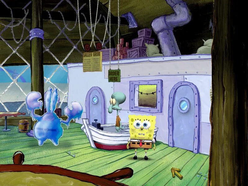 Spongebob на пк. The Spongebob Squarepants movie (игра). Игра губка Боб квадратные штаны 2004. Губка Боб квадратные штаны игра 2005.