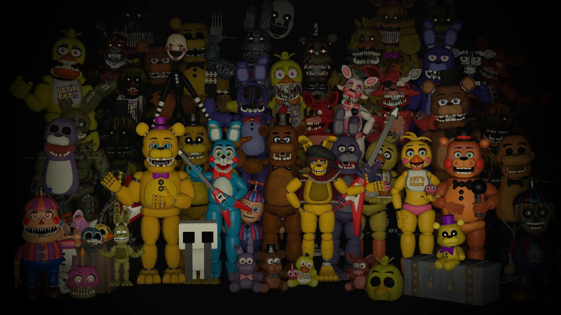 Мишка фредди фнаф 2. Аниматроники файв найтс. Five nights at freddy's фредди. Лего фигурки фнаф 9. Фнаф 5 ночей с фредди.