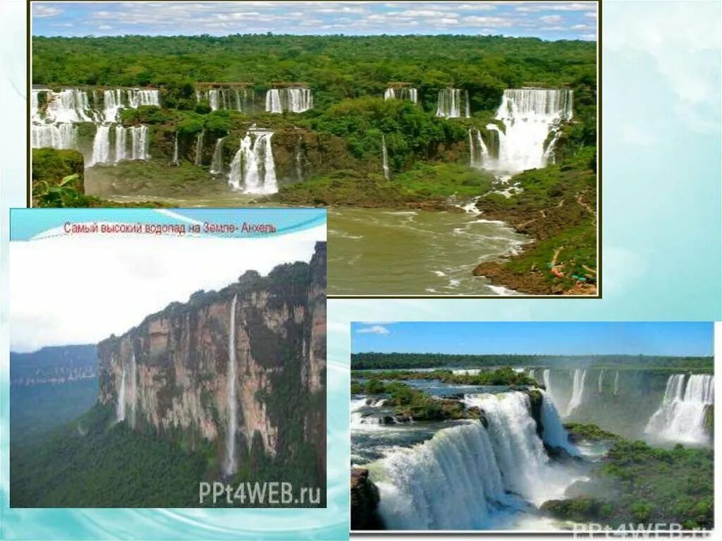 Внутренние воды Южной Америки. Реки озера водопады внутренние воды Южной Америки. Внутренние воды Южной Америки реки 7 класс. Презентация климат внутренние воды 7 Южная Америка.