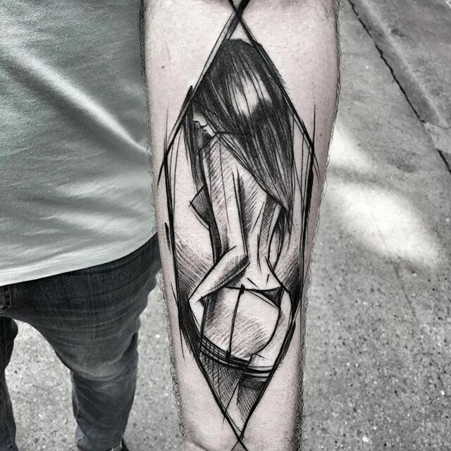 TATTOO SKETCH: Conheça o Estilo de Tatuagem Rascunho Unique tattoos, Best sleeve