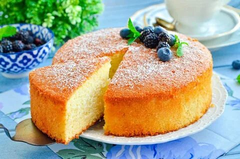 Рецепт бисквита с молоком и растительным маслом