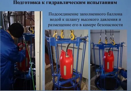 Испытание системы воздухом