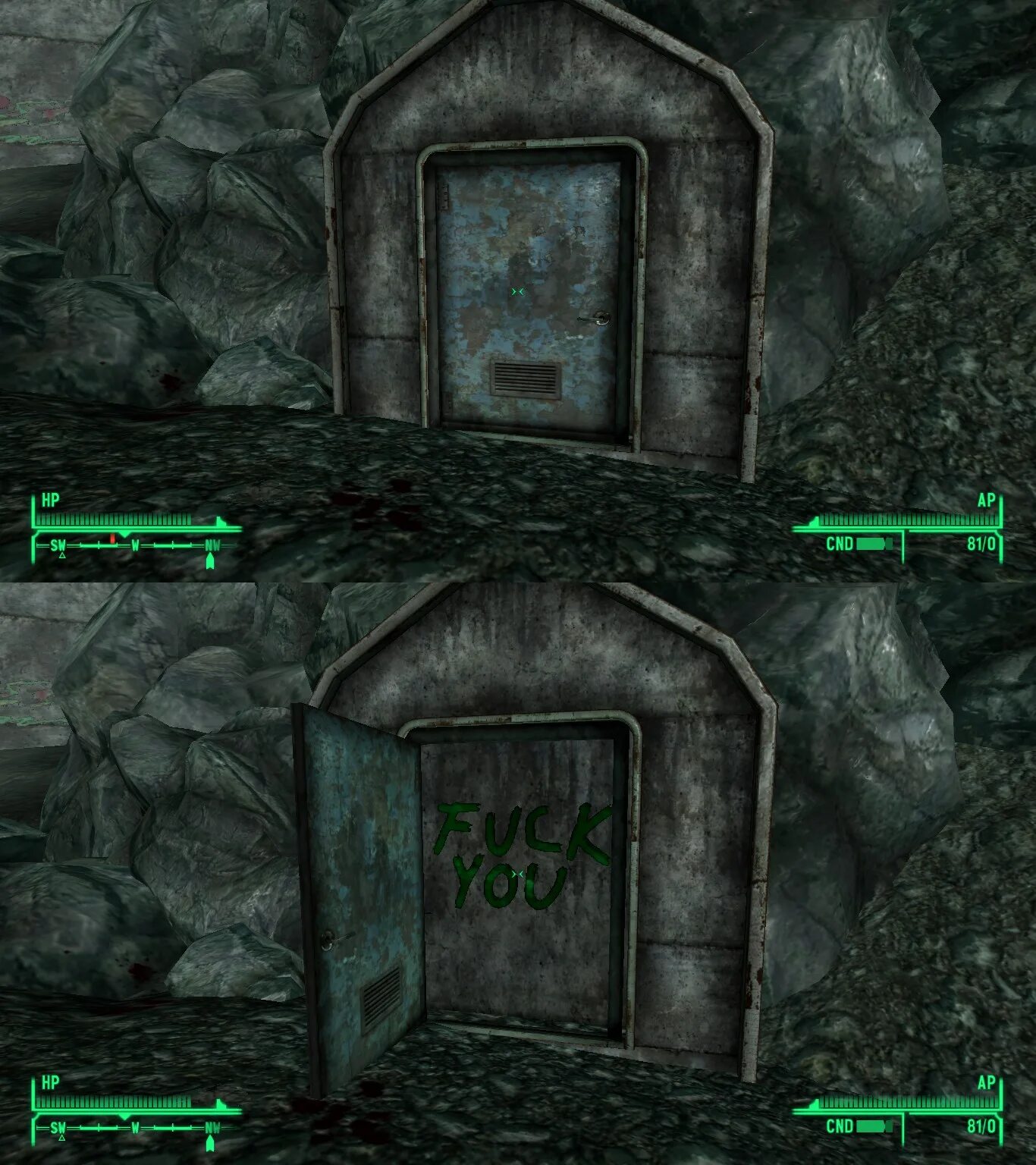 Fallout 2 как открыть дверь. Дом агаты fallout 3. fallout 3 в скале дверь. дом гибсона fallout 3. fallout 3 дом агаты на карте.