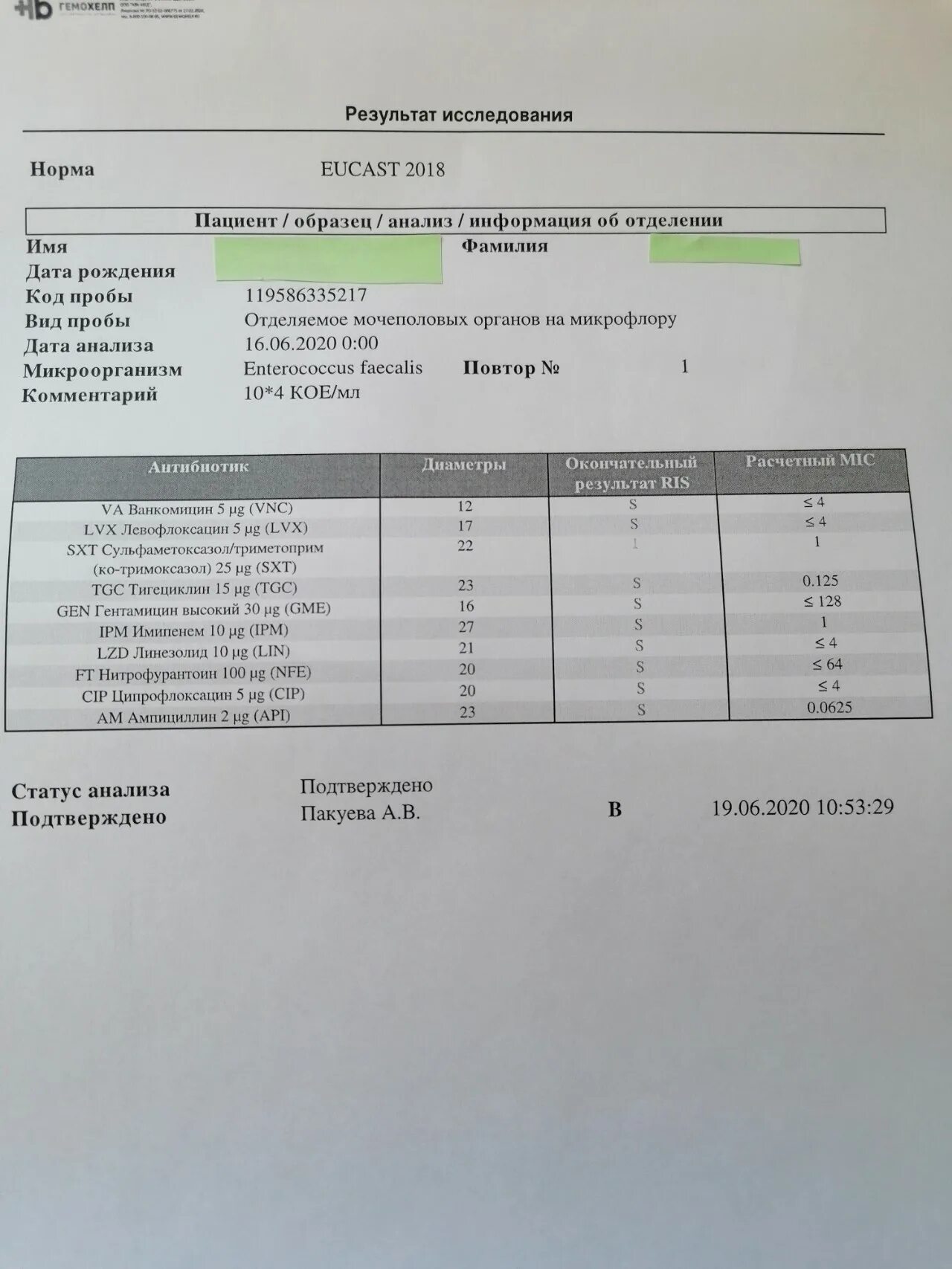 Посев на микрофлору. Посев на микрофлору