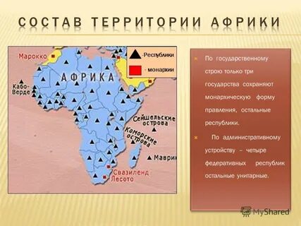 Форма правления африки