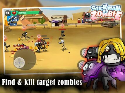Stickman vs zombies мод много денег