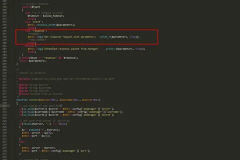 Return parameter