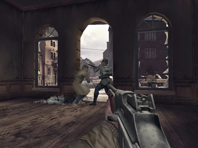 Hour call. Call of duty finest hour. 2004 call of duty: finest hour. комната призраков call of duty: finest hour 2004. call of duty finest hour xbox.