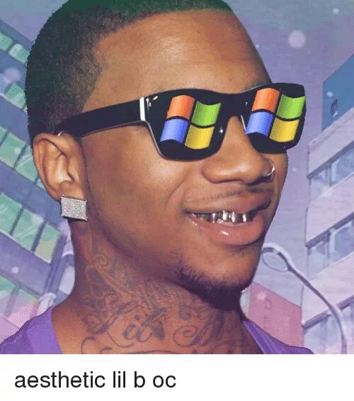 B meme. Lil b. Lil b based God. Aesthetic Lil. Lil b meme.