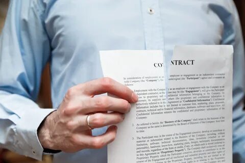 Отказ потребителя от договора услуг