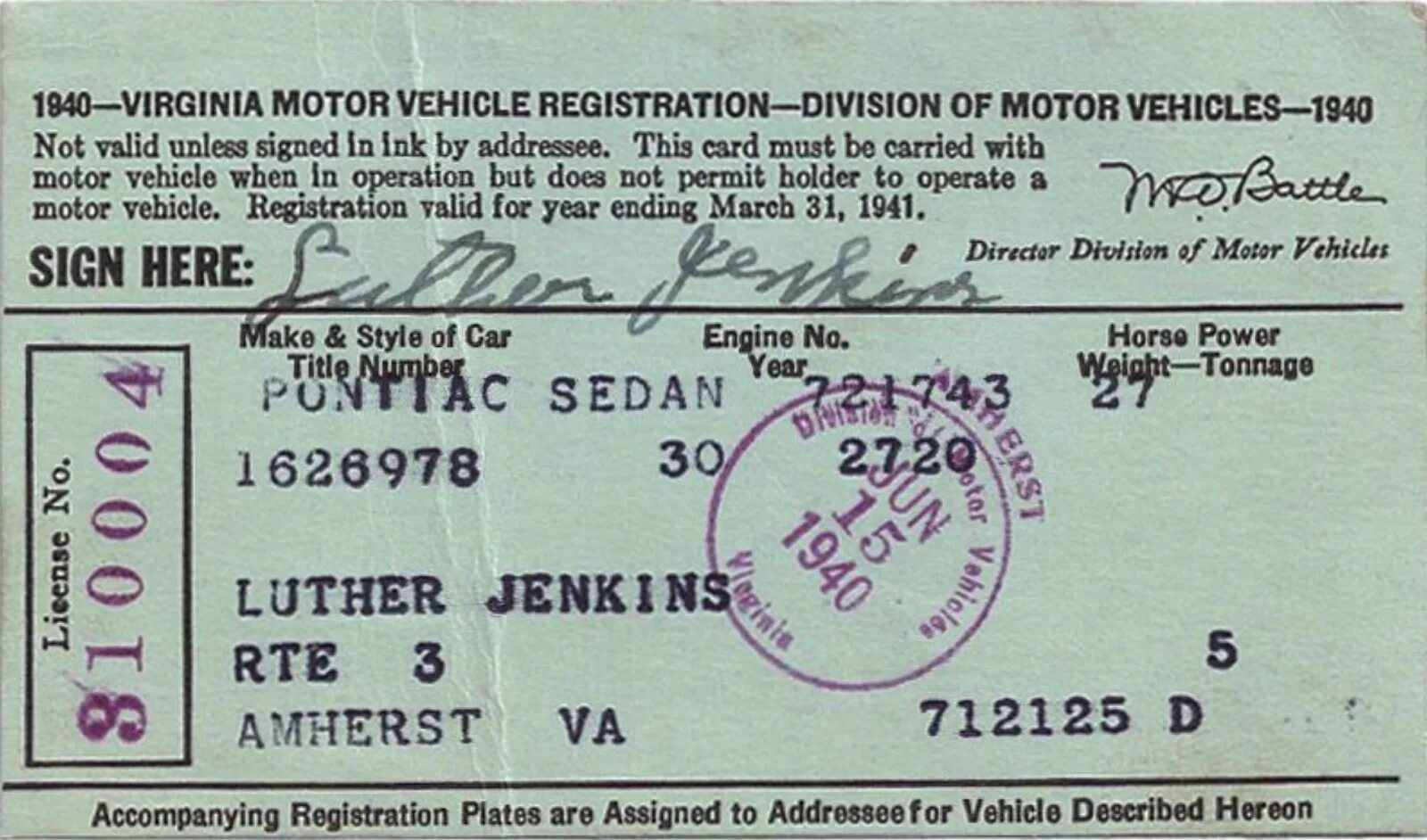 Vehicle Registration. Vehicle Registration Card. Vehicle Registration Plates of Virginia. Vehicle Registration Plates Illinois USA.