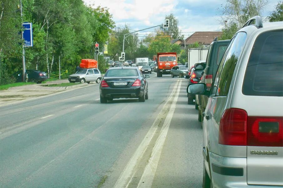 Нарушение порядка выезда