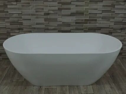 Ванна из камня пристенная