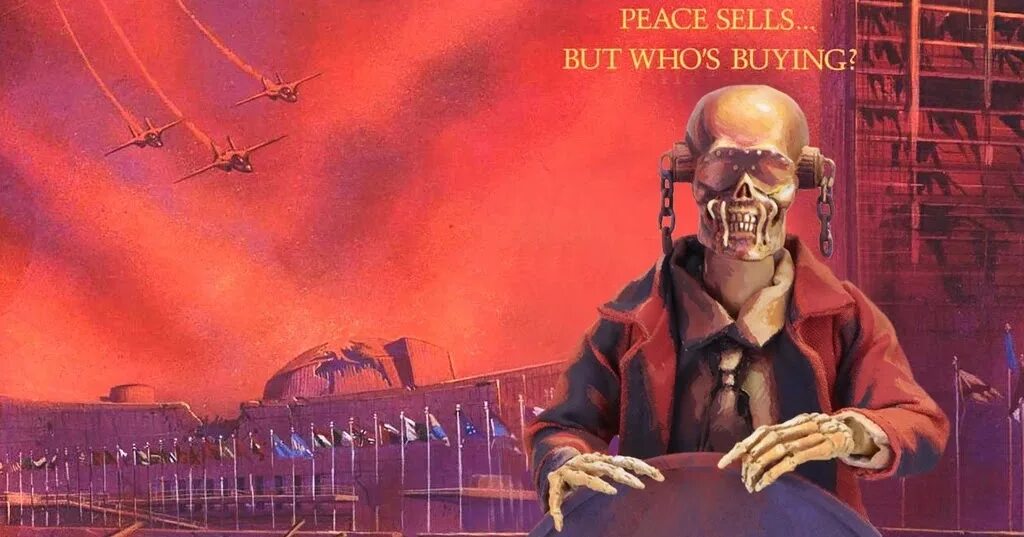 The system has failed. Megadeth Peace sells but who's buying 1986. Megadeth Peace sells обложка. Vic Rattlehead Peace sells. Вик Раттлхэд Megadeth.