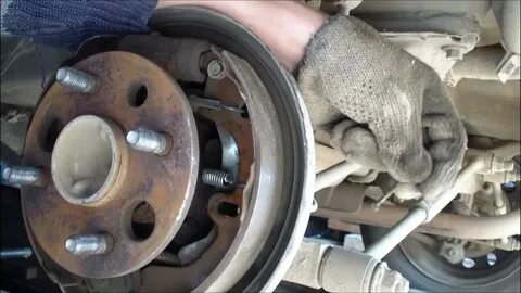 Камри 70 развести задние колодки