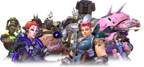 The Tank Rush Composition Is One Of The More Modern - Overwatch Dva White B...