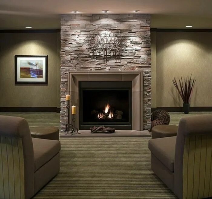 Pin by حكاية العمر كله on out door livng Outdoor fireplace brick, Outdoor firepl