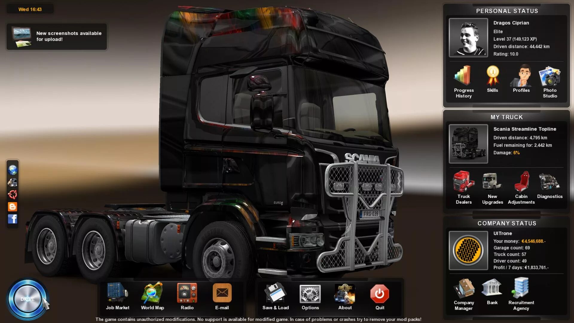 Euro Truck Simulator 2 меню. Евро симулятор 2 меню. Евро трак симулятор 2 Интерфейс. Евро трак 1 меню.