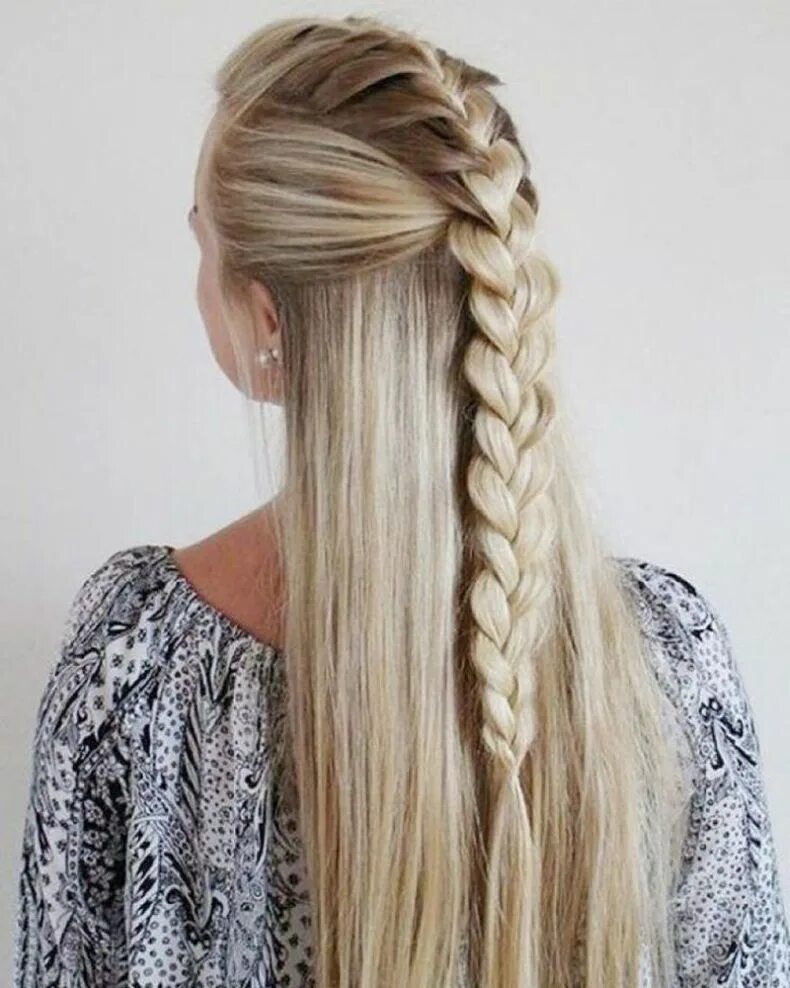 Колосок мальвинка. Прическа мальвинка с косами. Французская коса. Красивое плетение на длинные волосы. Красивая косичка на длинные