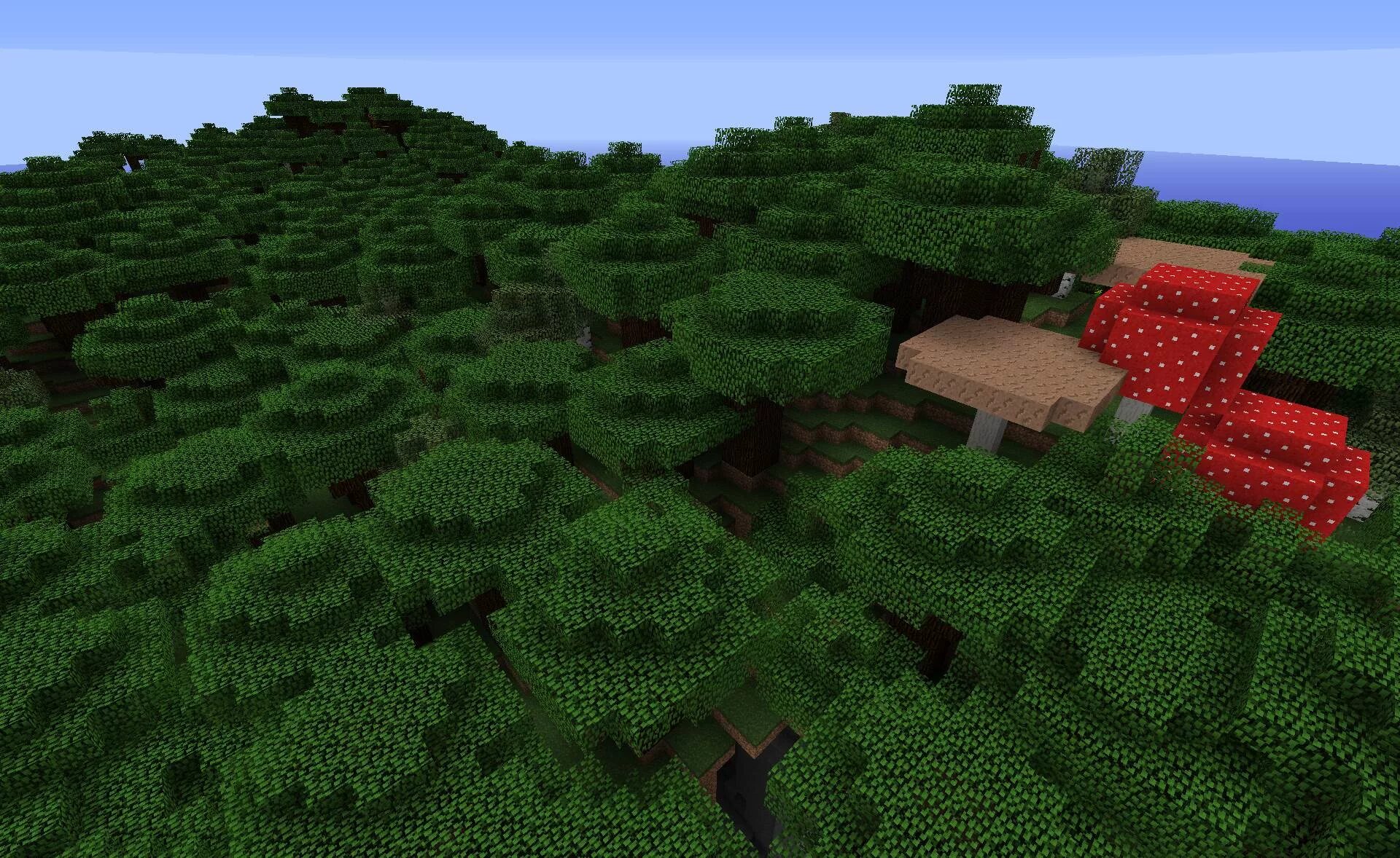 Дубовый лес майнкрафт. 12. Dynamic trees 1. Лес темного дуба майнкрафт. Redwood биом minecraft.