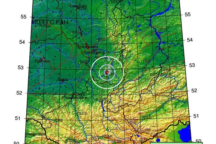 Сейсмическая активность алтай. Землетрясение в Кемеровской области. Карта сейсмической активности Кемеровская область. Сейсмоактивность Кузбасса. Эпицентр землетрясения на Алтае в 2004.