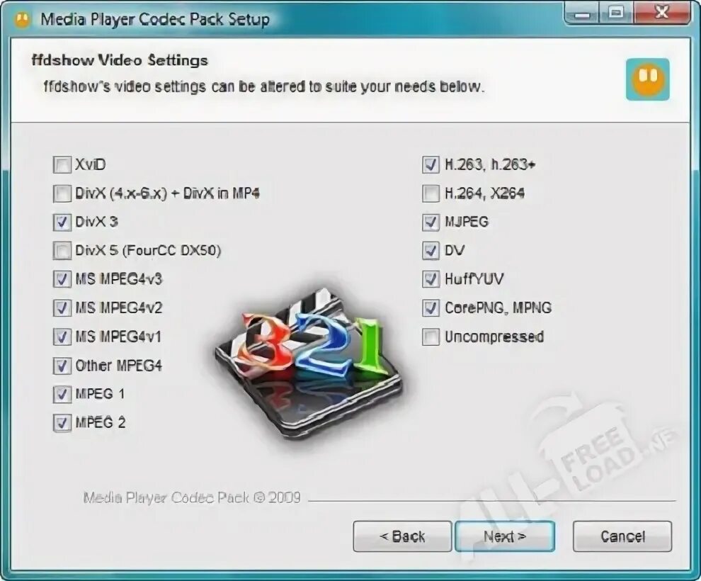 Codec player pack. Codec player pack
