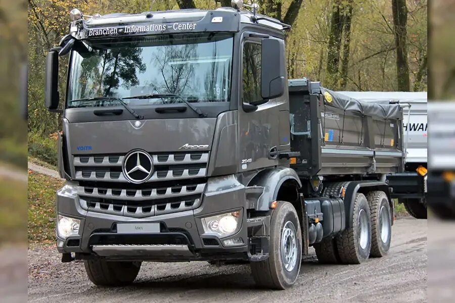 Самосвал mercedes-benz arocs 3345 k (мерседес бенц арокс 3345 k) / зт север