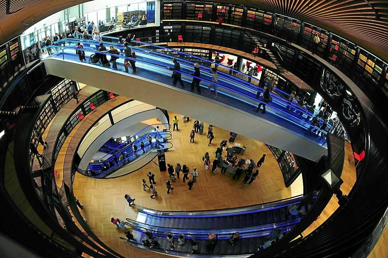 The new library open