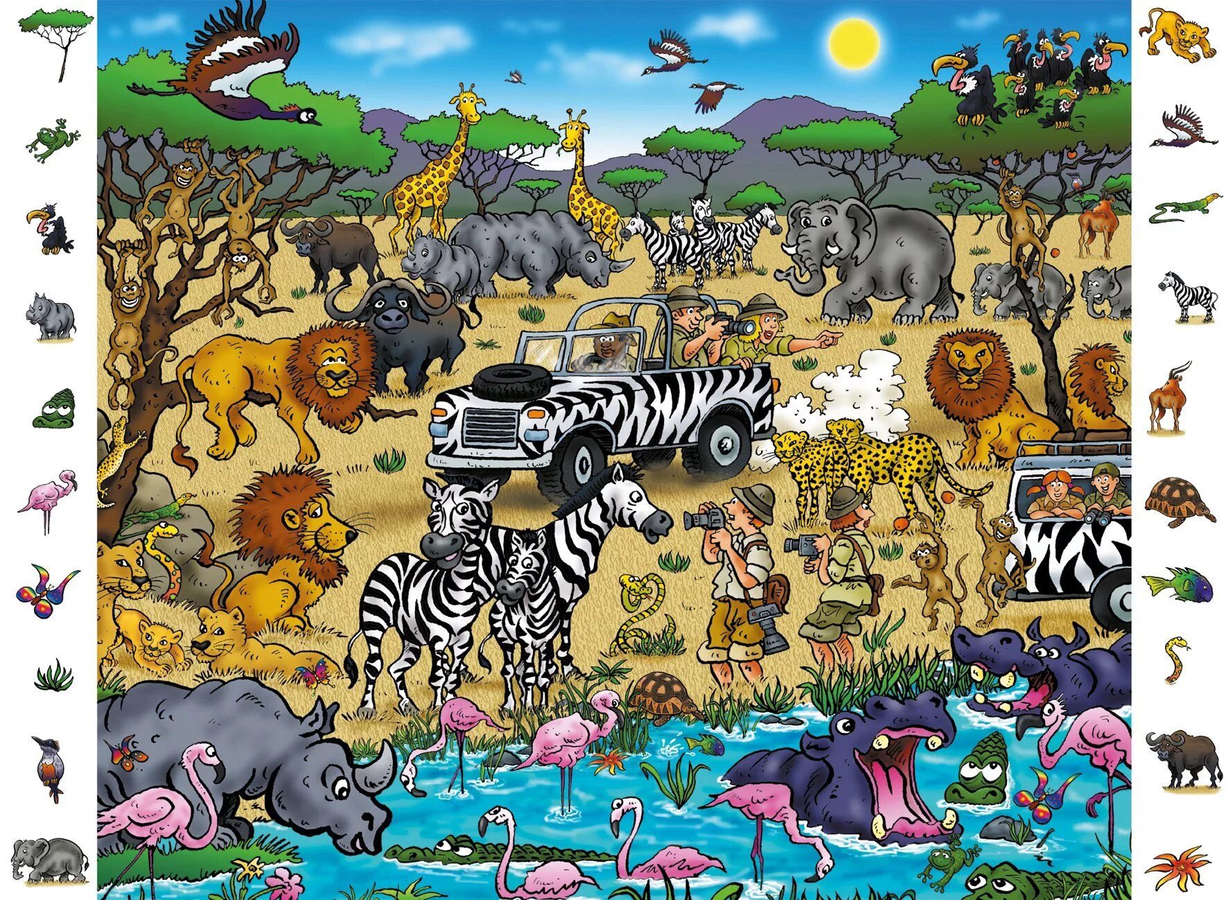 Find the world 1 a a. Животных Африки для детей. Звери Африки для детей. Много зверей в джунглях. Игра животные Африки.