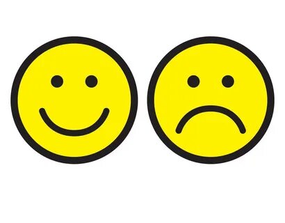 Happy and sad. 