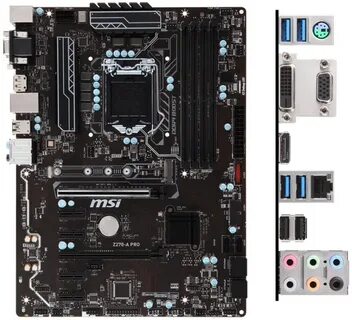 Материнская плата msi z370 a pro