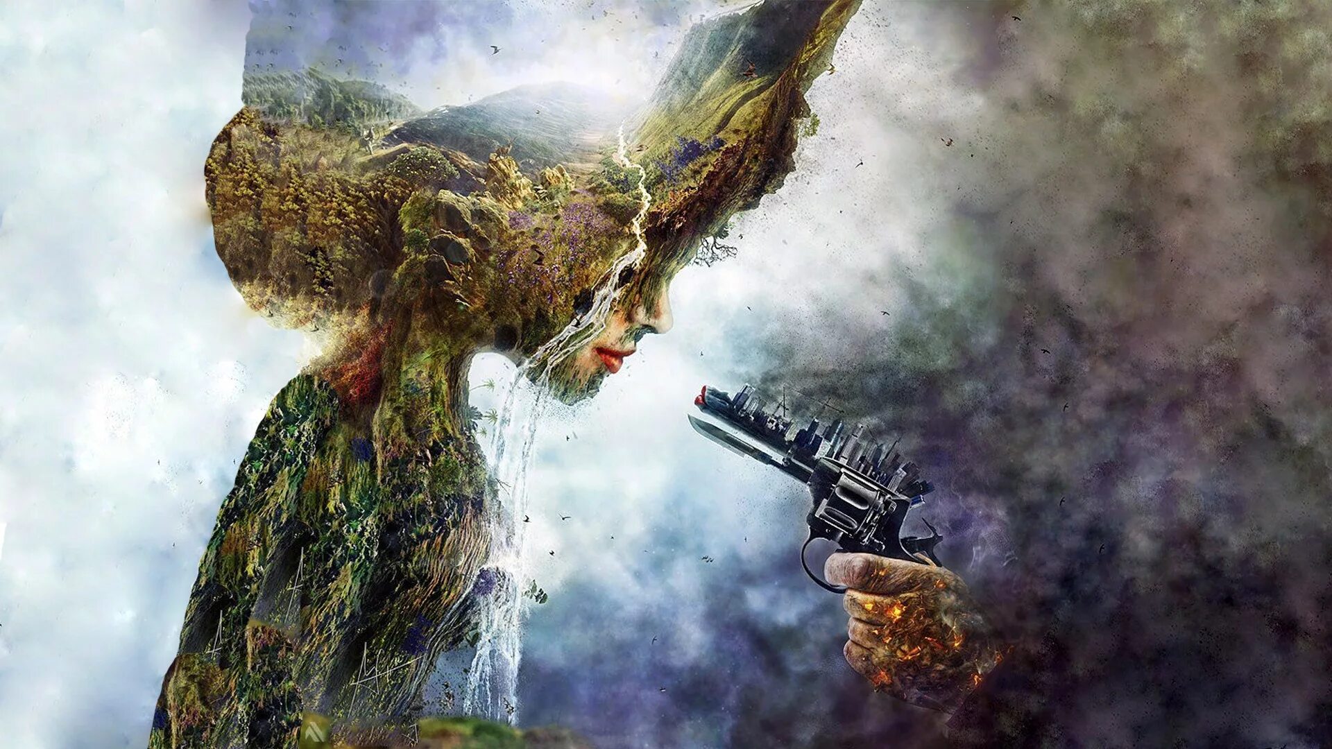 Разрушать окружающую среду. Природа против цивилизации. Человек против природы. Разрушение природы. Природа против цивилизации арт.