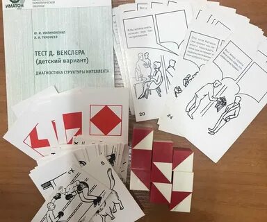 Субтесты векслера детский вариант