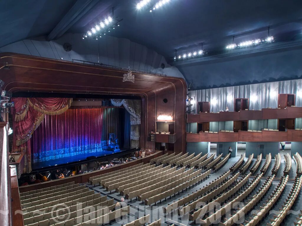 Stalls stage balcony