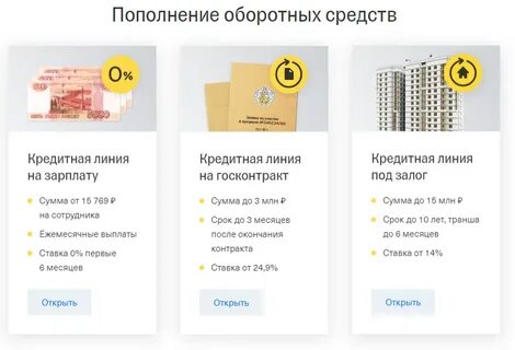 Пополнение кредитов