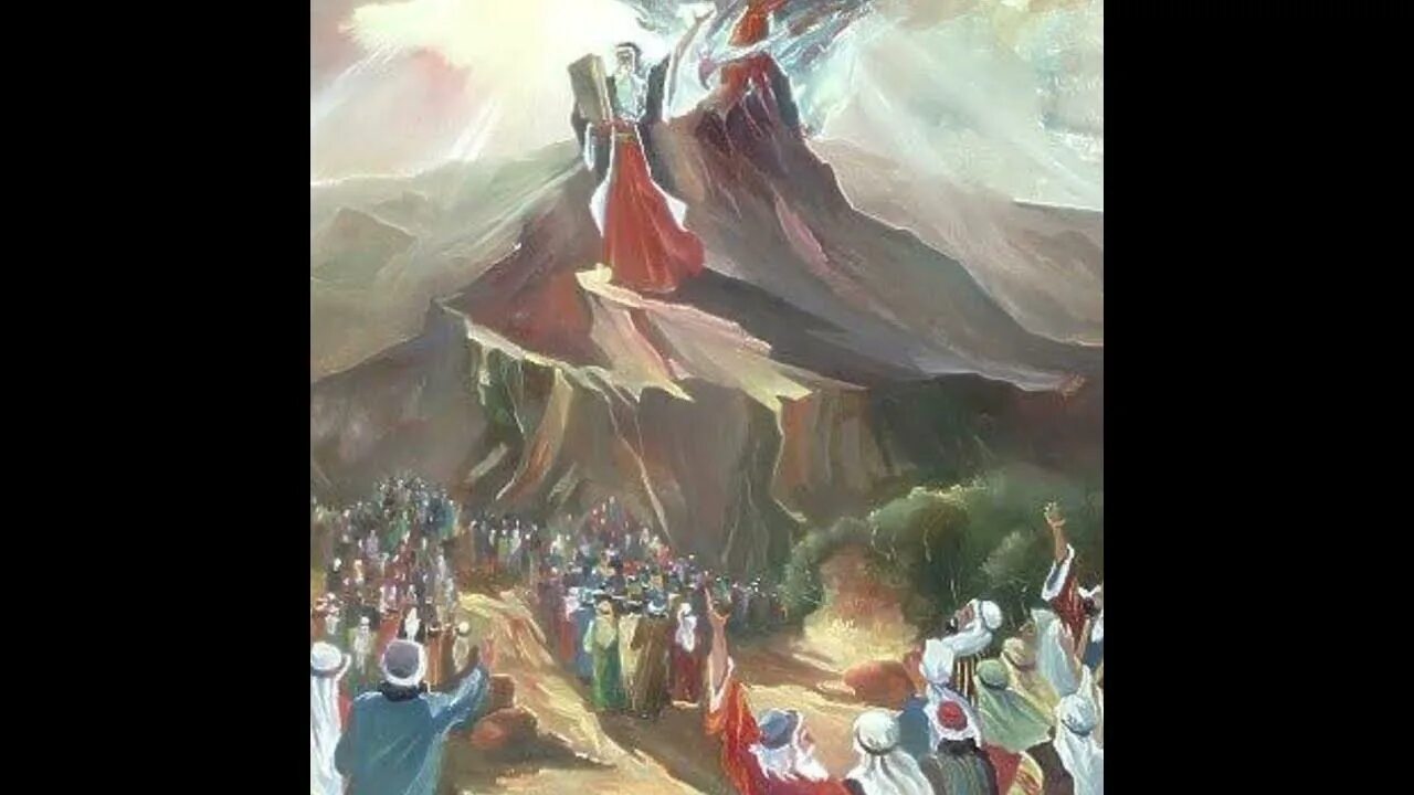 Вручение моисею скрижалей история 5 класс. Дарование Торы на горе Синай. Шмот (недельная глава).