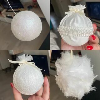 Как делать шарики на новый год