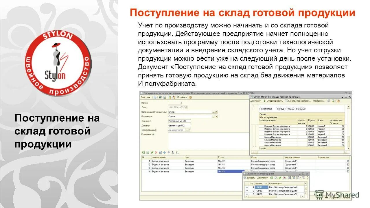 Складской учет готовой продукции. Учет готовой продукции на складе. Учет готовой продукции на производстве. Учет поступления готовой продукции.