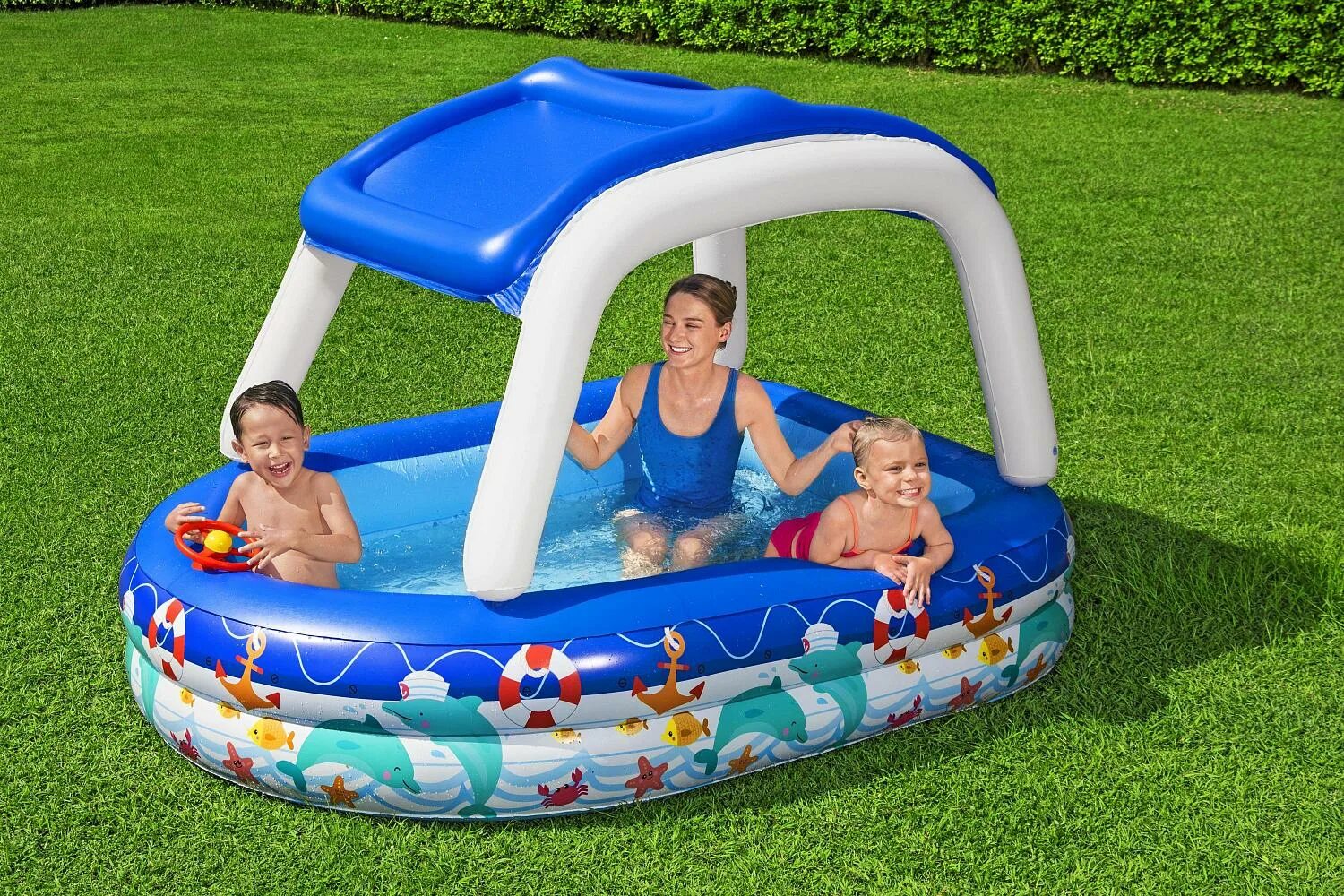 Бассейн надувной bestway deluxe blue rectangular family. Бассейн надувной семейный bestway. Бассейн надувной bestway 54005. Бассейн bestway семья. Бассейн надувной 201*150*51 см blue rectangular family bestway (54005).