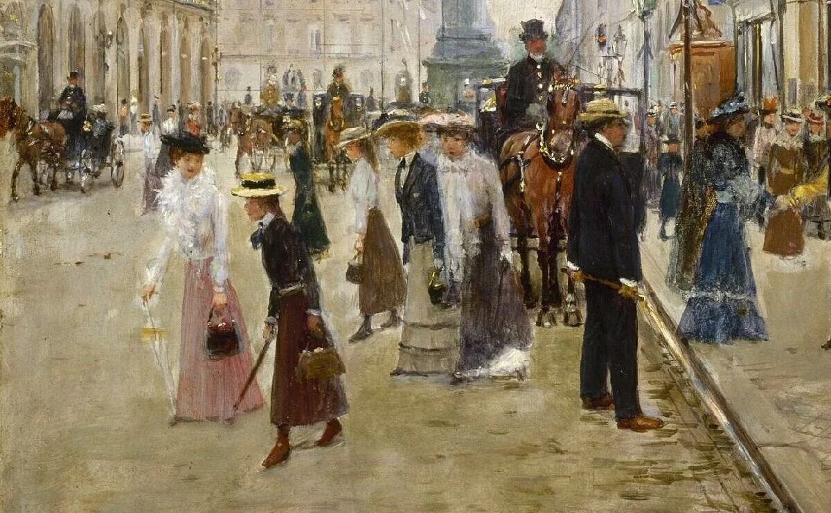 Jean Beraud (1848 – 1935. Картины 1889