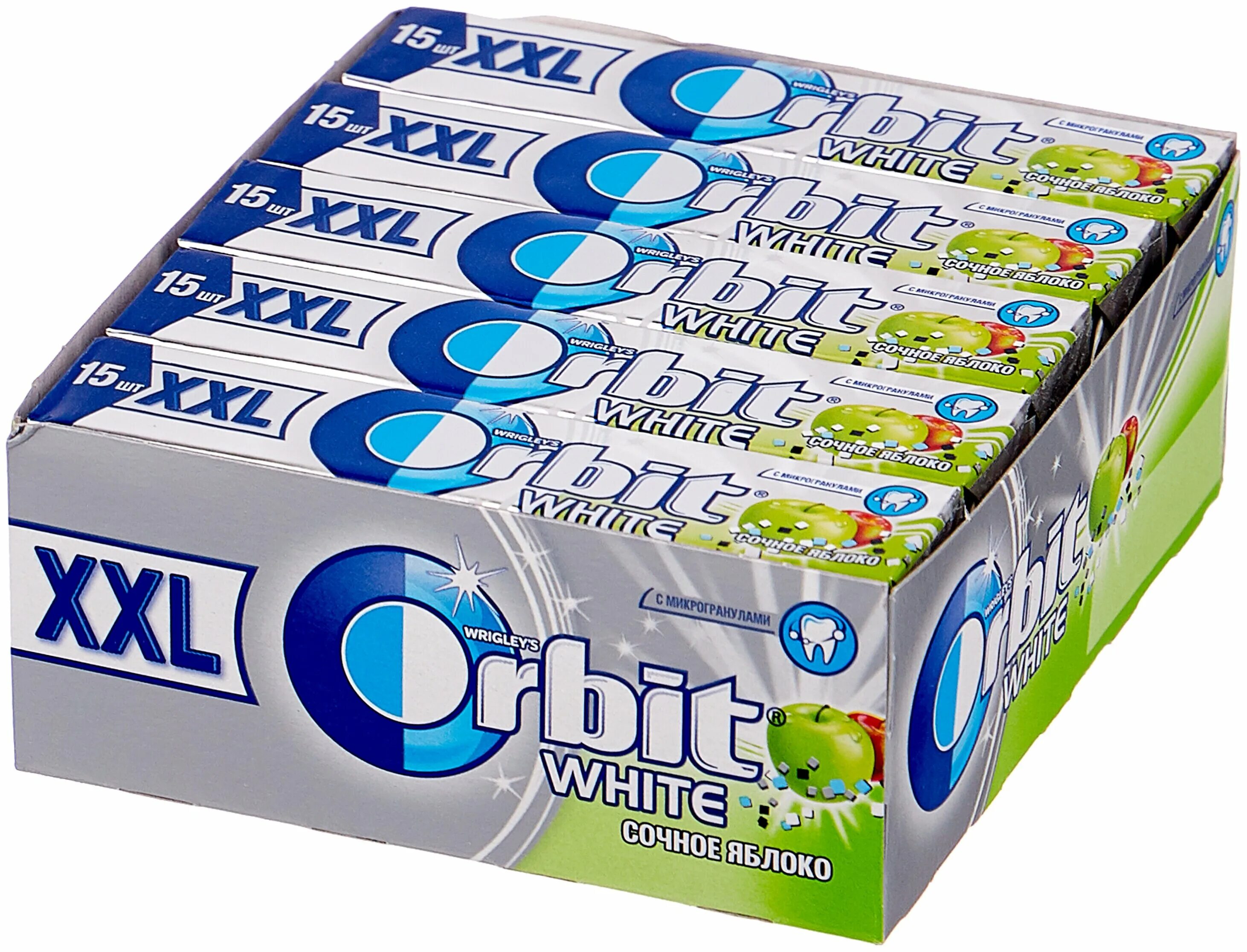 Жевательная резинка Orbit XXL White. Жев. Резинка Orbit XXL 20,4гр. Орбит жвачка ххл яблоко. Орбит XXL White яблоко 20,4 г.